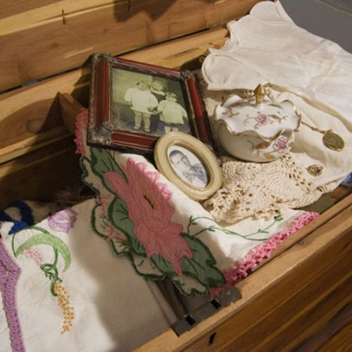 Hope Chest and Dinnerware Are Among Treasures
